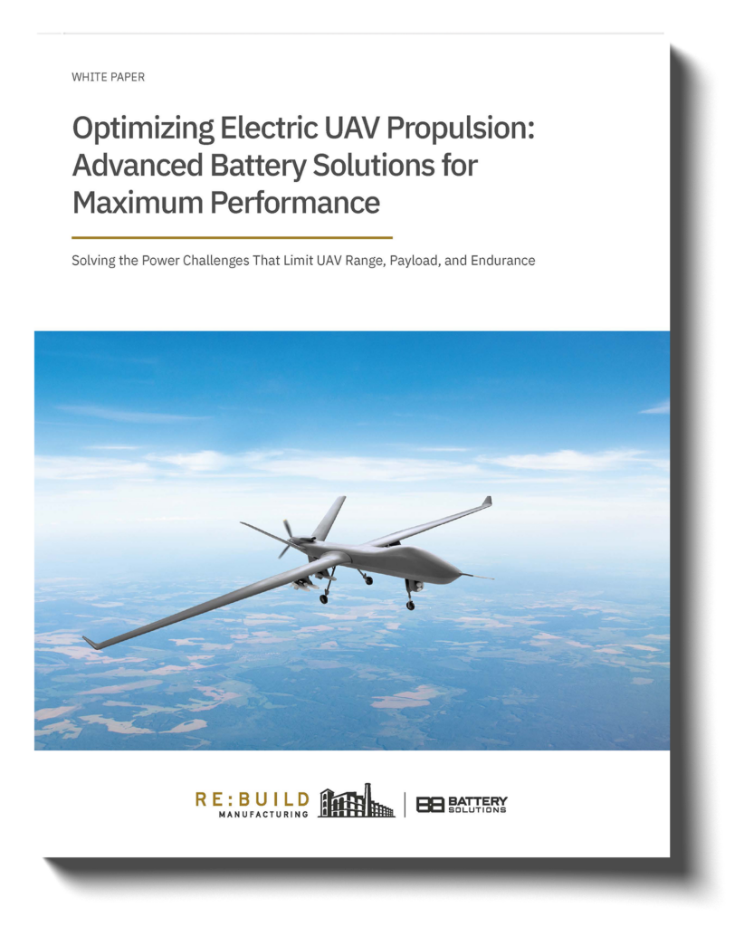 White Paper Optimizing Battery for Drone UAV